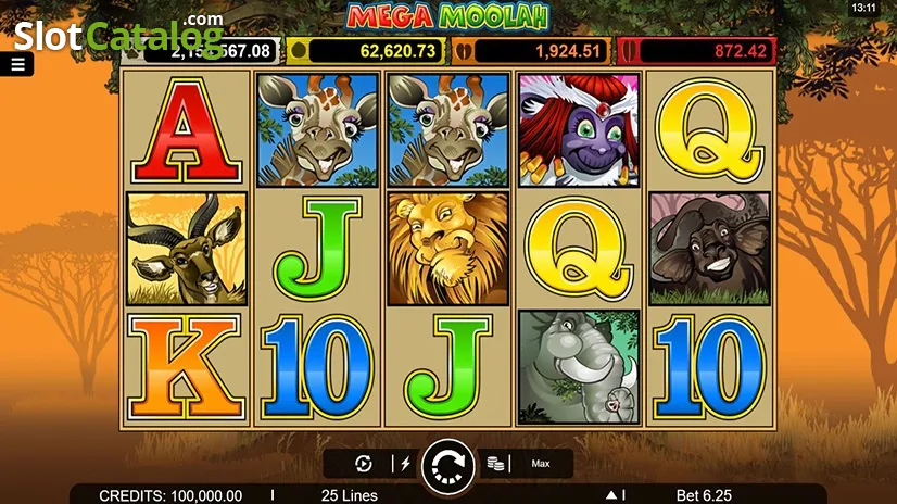 Mega Moolah Game Overview Mega Moolah Game Overview